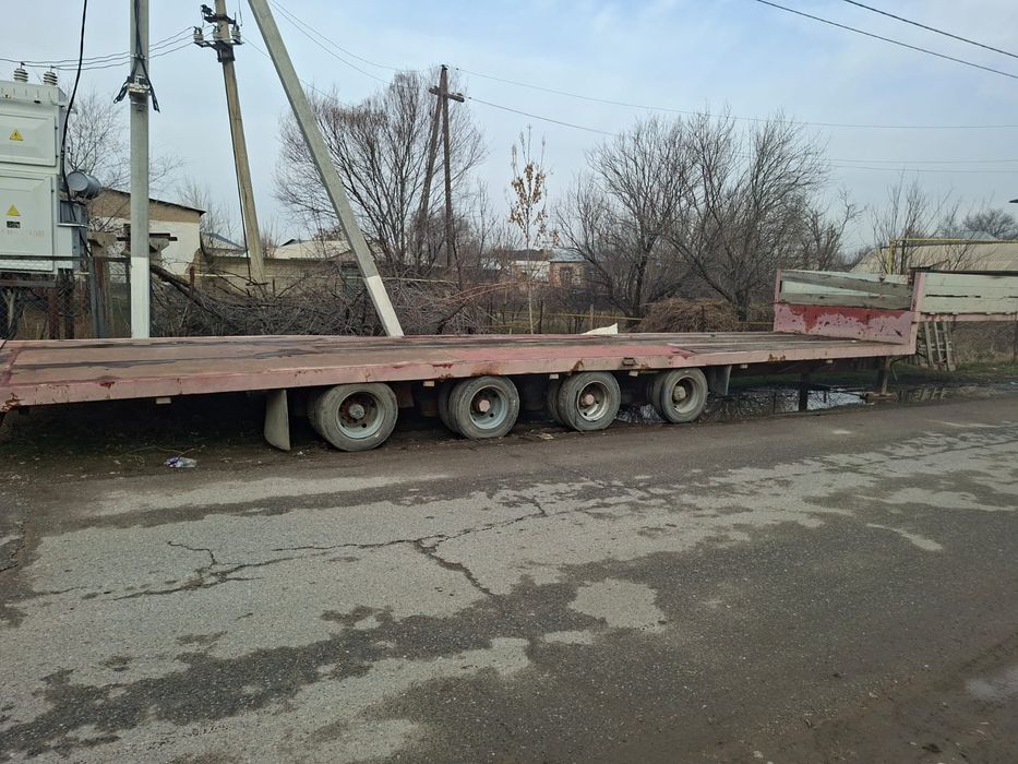 Трал площадка, полуприцеп