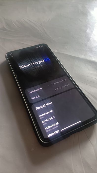 Redmi k40 поко ф3