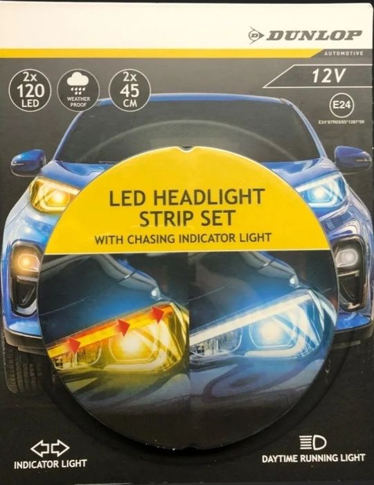 Dunlop LED ленти мигачи, фар