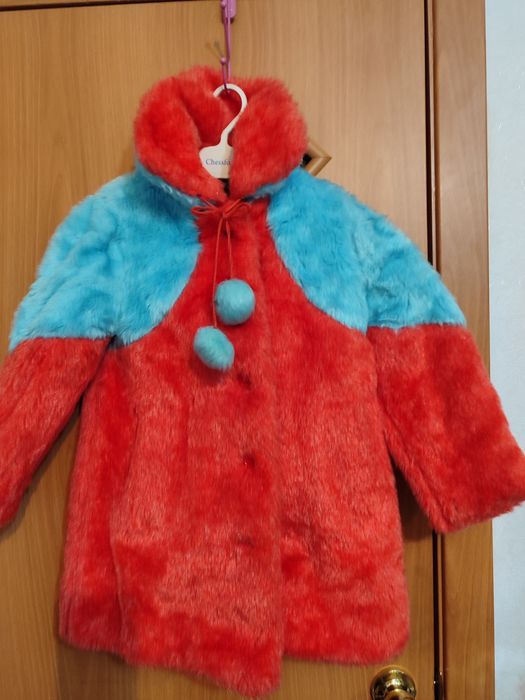 Шубка искусственная для девочки