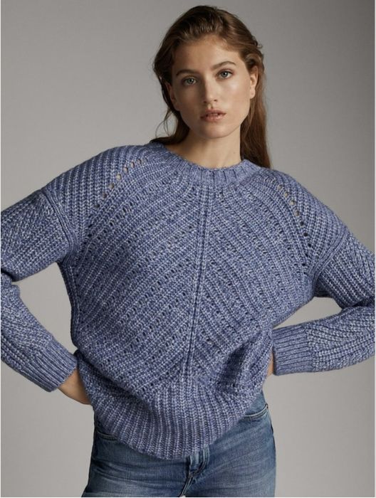 Massimo Dutti пуловер с Алпака