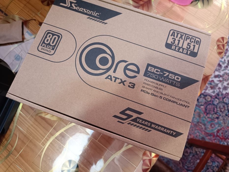 Seasonic CORE BC-750 ATX 3.1