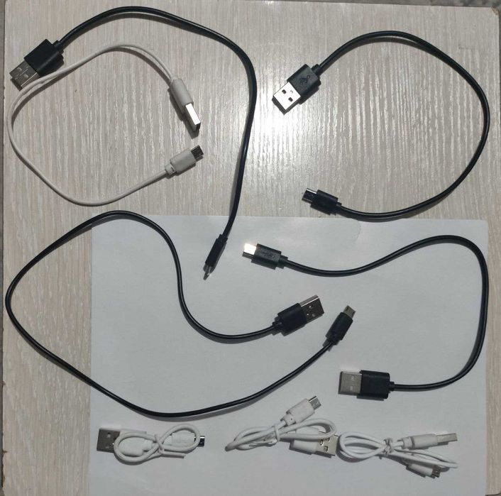 micro USB кабельдері