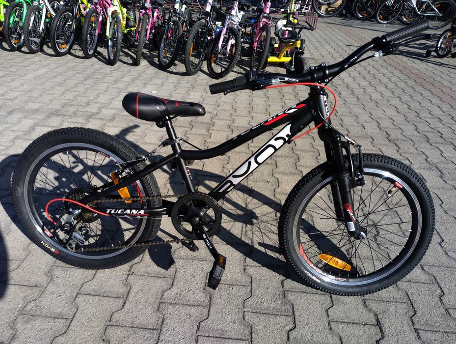 BYOX Велосипед 20" TUCANA черен