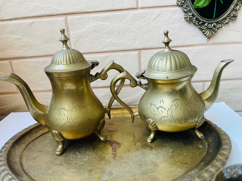 Красив месингов комплект от Англия