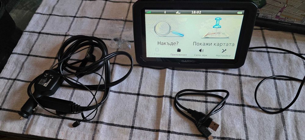 Навигация за камион Garmin Dezl 770 7 инча карти за цяла Европа и Турция пълен комплект