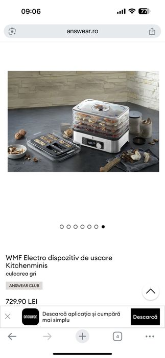 Deshidrator wmf /aparat