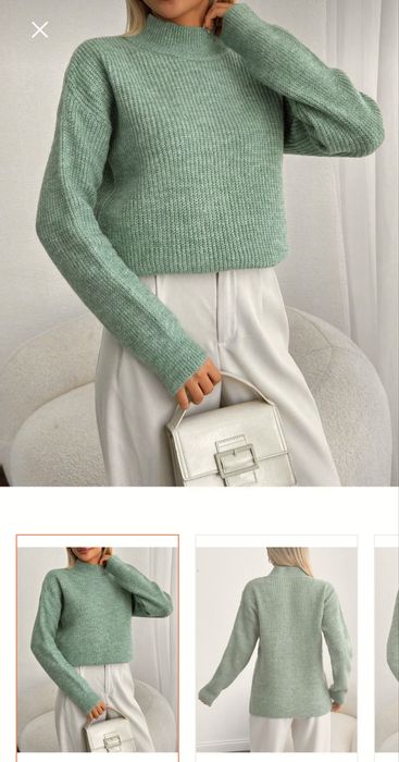 Нов дамски пуловер S