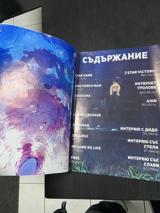 Колекционерско Списание Anime Inn Сниме и Гейминг