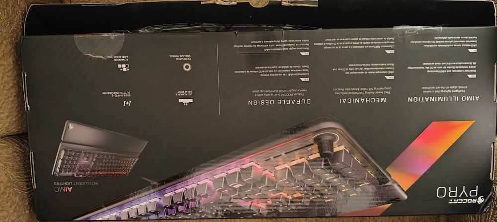 Tastatura Gaming Roccat Pyro AIMO RGB Mecanica