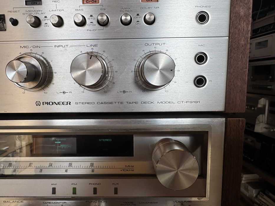 Pioneer SX-3600 si Pioneer CT-F 9191