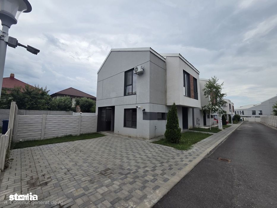 Vila 4 camere + M , utilata si mobilata Celofibrei Bragadiru