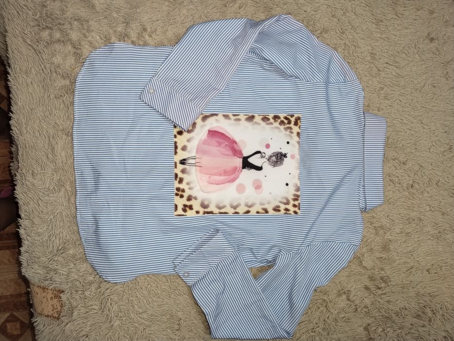 Новая рубашка на девочку