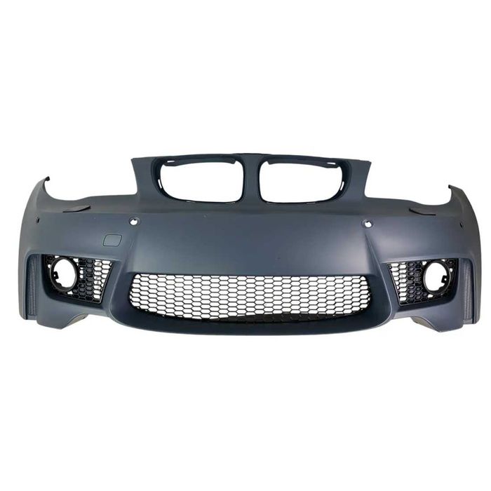 Предна броня BMW E87 (2007–2011) – M1 дизайн с отвори за халогени, бмв е87 м1