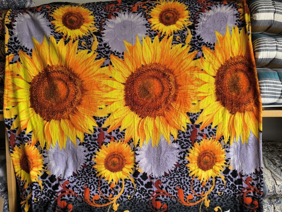 Мягкий плед покрывало из микрофибры