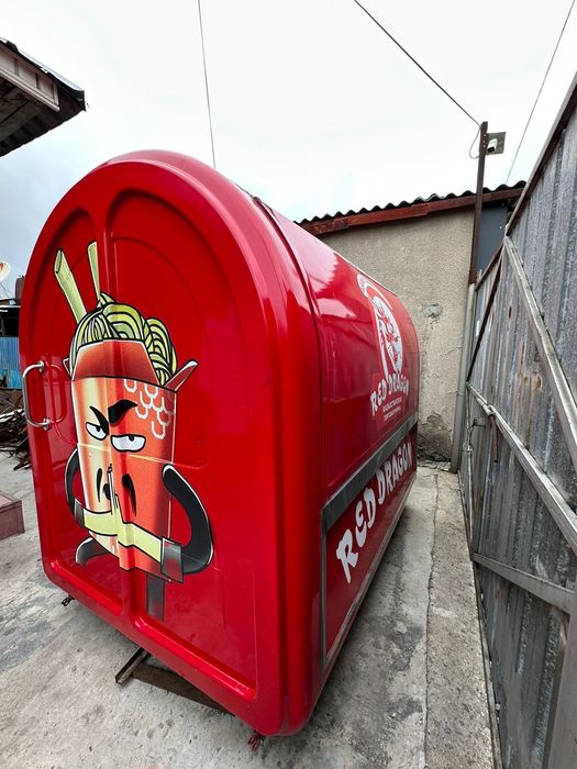 Фуд трак ,  Foodtrack с уличным холодильником