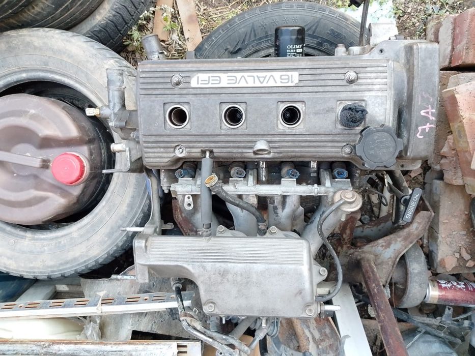 Мотор тайота карина 1.6