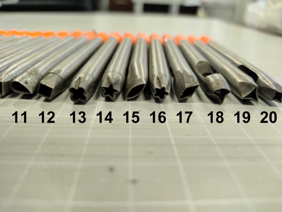 замба с форма, кожарски, сарашки замби, 20 модела