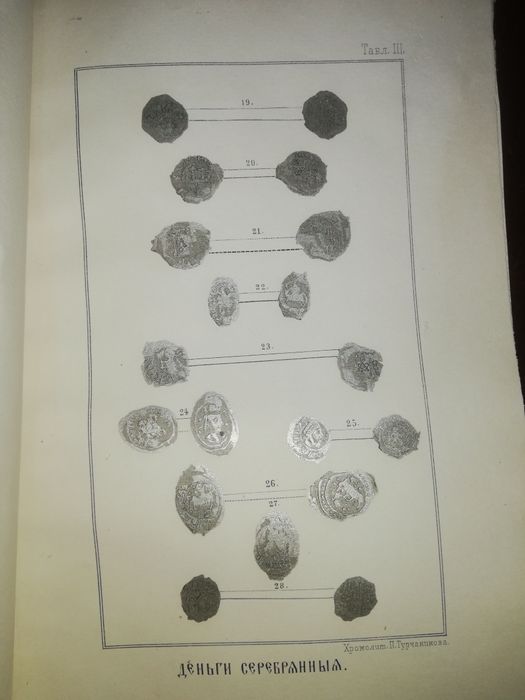 Сонцов "Деньги и пулы древней Руси. Великокняжеские и удельные" 1860г.
