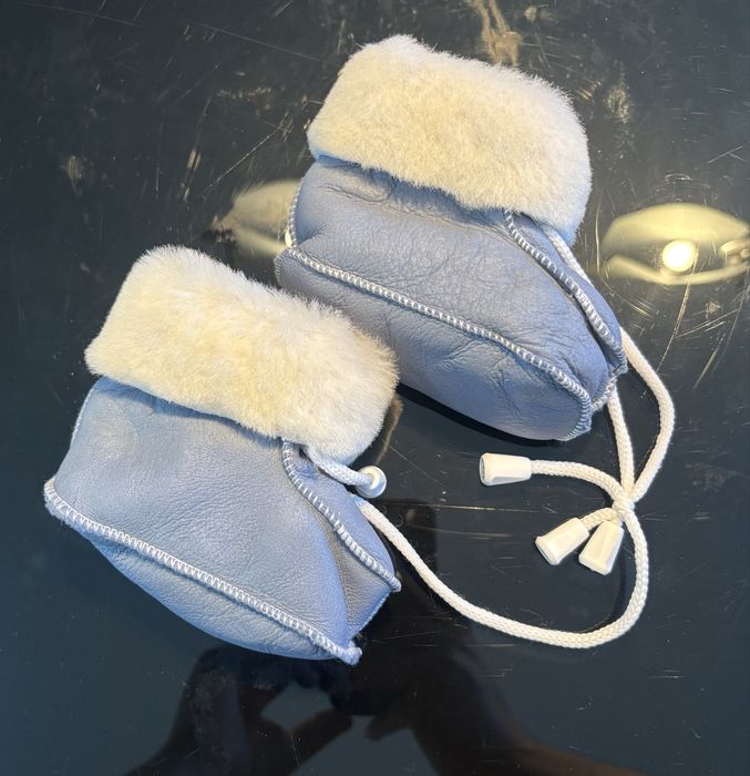 Бебешки буйки/ботушки от 100% овча кожа