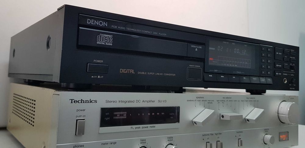 Denon DCD-1500 CD Player Audiofil DAC Burr Brown PCM54