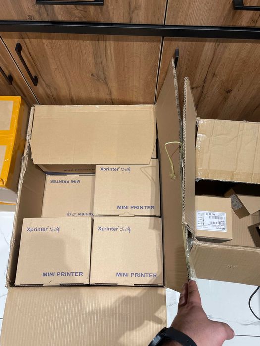 Monoblok kassa aparat pos tizim skaner chek printer orbit x printer