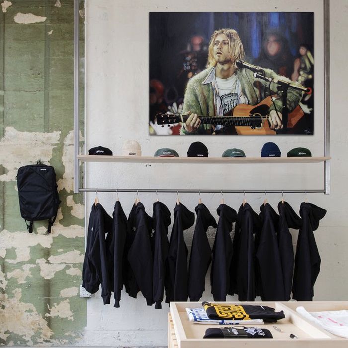 Картина. Портрет Курта Кобейна