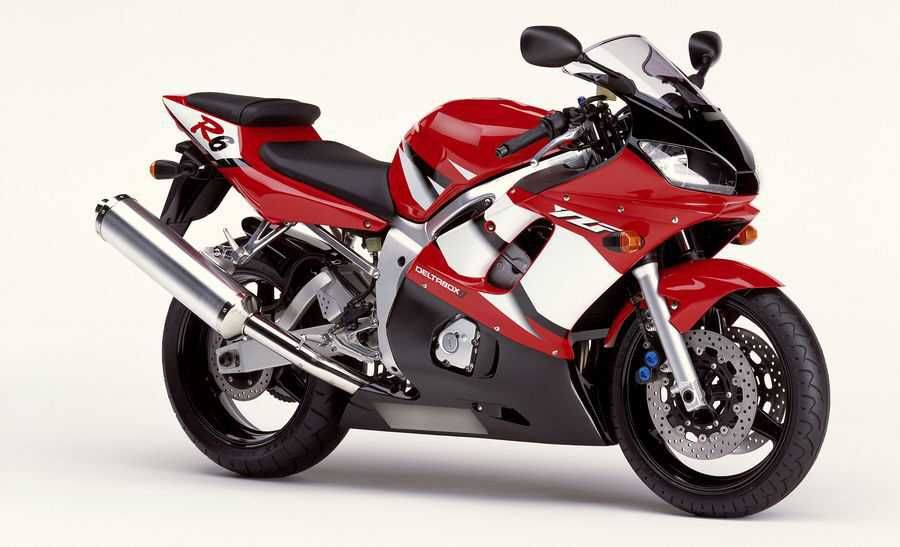 Стикери Yamaha R6 1-во поколение 1999г-2002г лепенки Ямаха р6 rj03