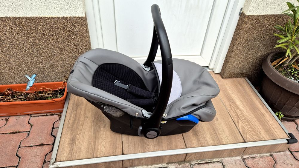 Carucior copii 3 in 1 Topaz Lux Grey - Krausman