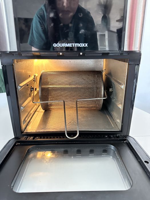 Friteuza cu aer cald GourmetMaxx, Digital, 12 l, Negru