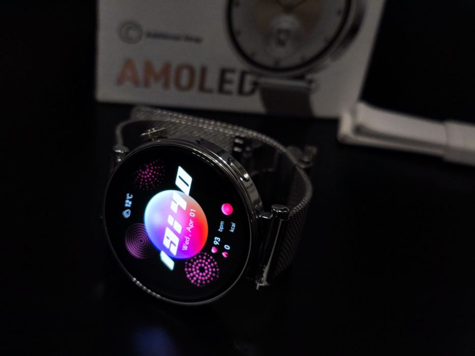 Смарт часовник Riversong Glow Silver Milanese