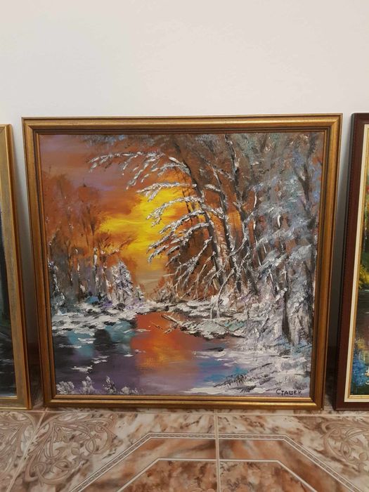 Продавам ръчно рисувани картини