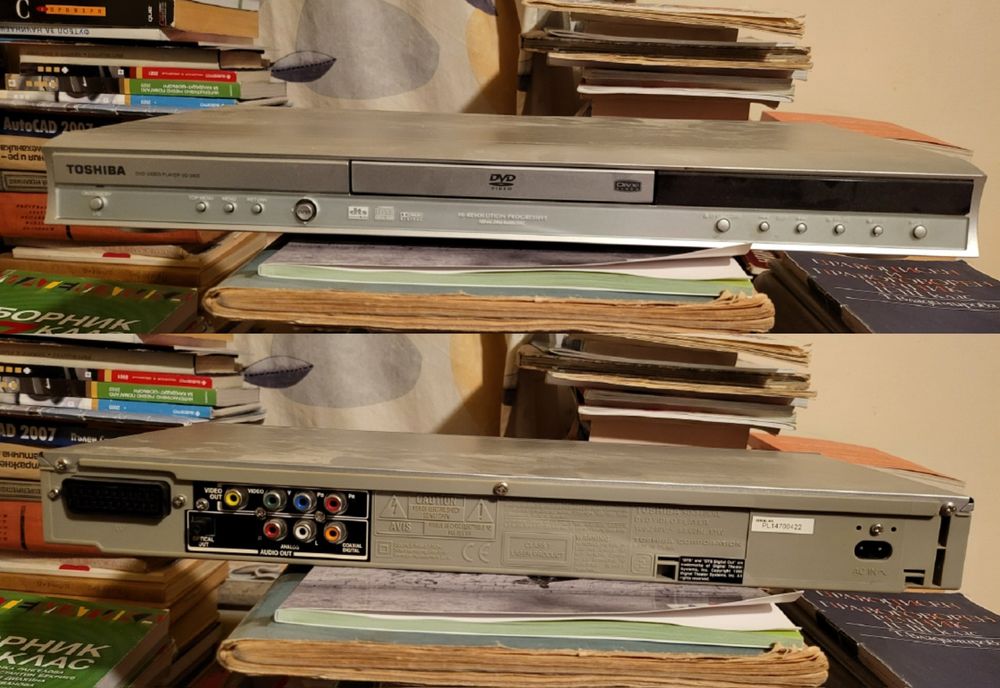 Toshiba SD-340ESE CD/DVD player