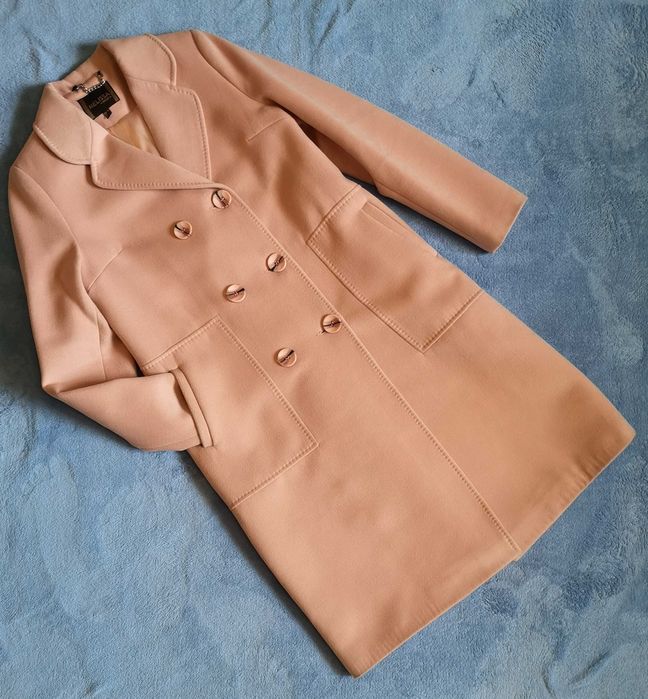 Фирменное, кашемировое пальто. Размер 38(44-46).