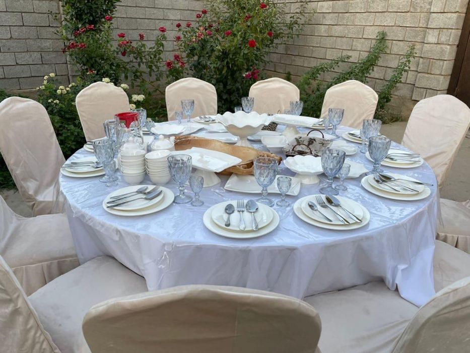 Аренда стол стулья шанырак