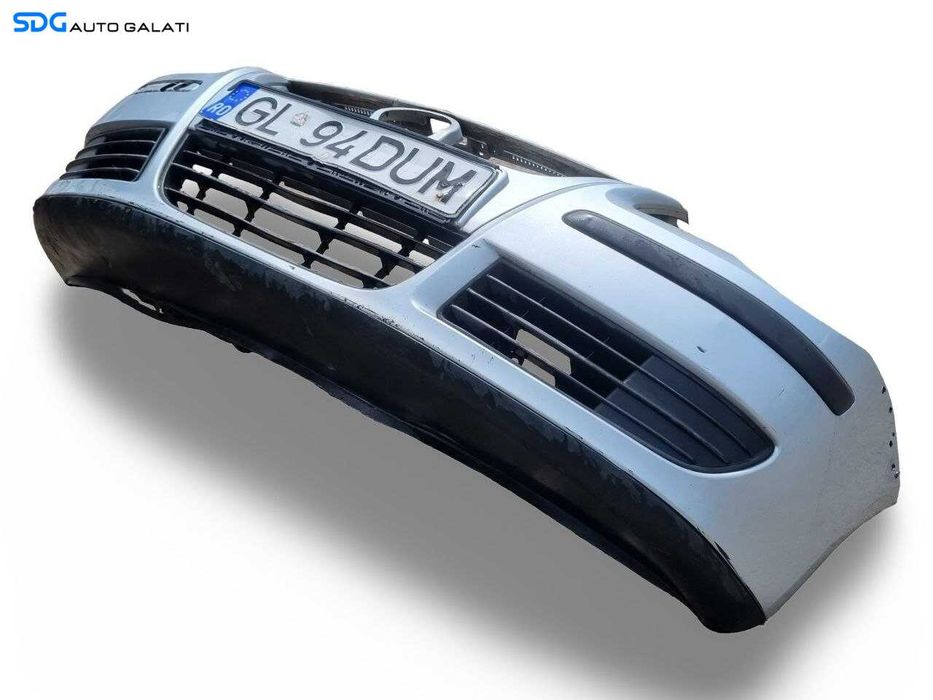 Bara Spoiler Fata Completa FARA Grila cu Emblema Volkswagen Polo 9N 9N3 2005 - 2008 (Prezinta Defecte Imperfectiuni) [LC4325]