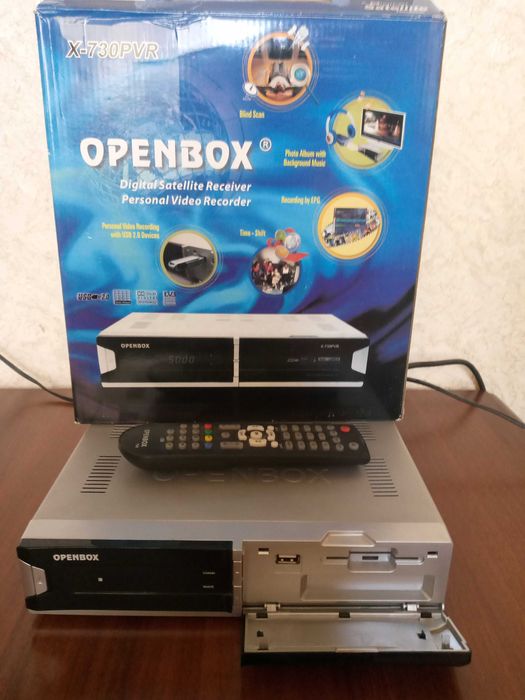 Спутниковый ресивер тюнер Openbox 730(см фото)
