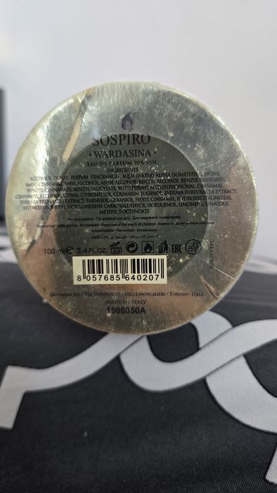 Parfum Sospiro Wardasina, 100 ml