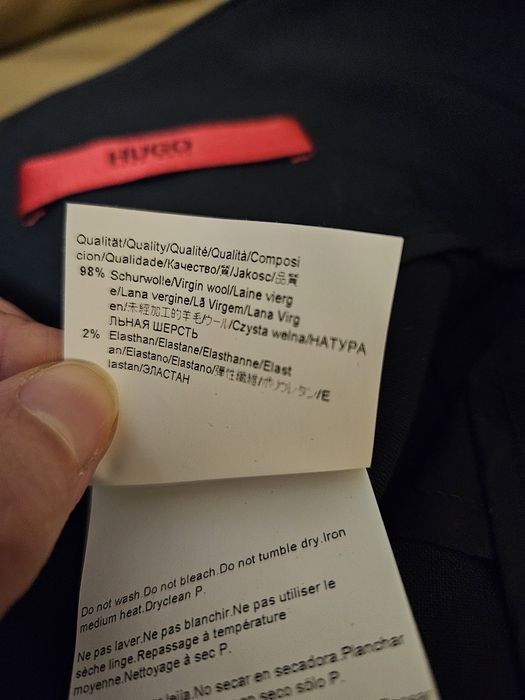 Pantaloni Hugo Boss negri