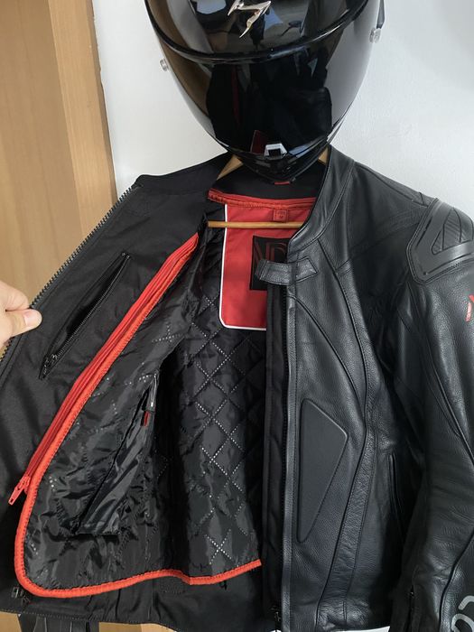 Geaca moto piele bovina adrenaline symetric(M)