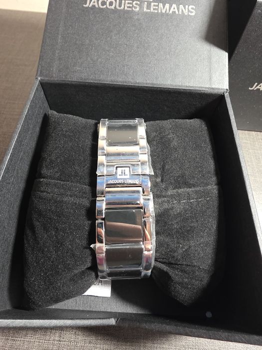 Чисто нов мъжки часовник Jacques Lemans  Ceramic