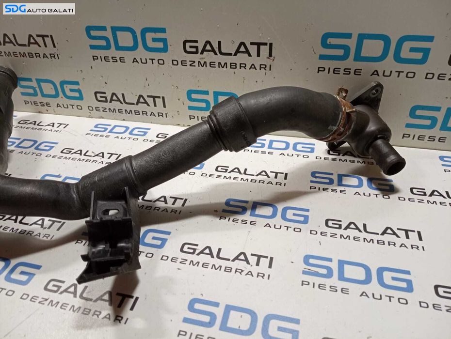 Conducta Apa Lichid Racire Motor Antigel Citroen C2 1.6 HDI 2003 - 2009 Cod 9627629080 [M5391]