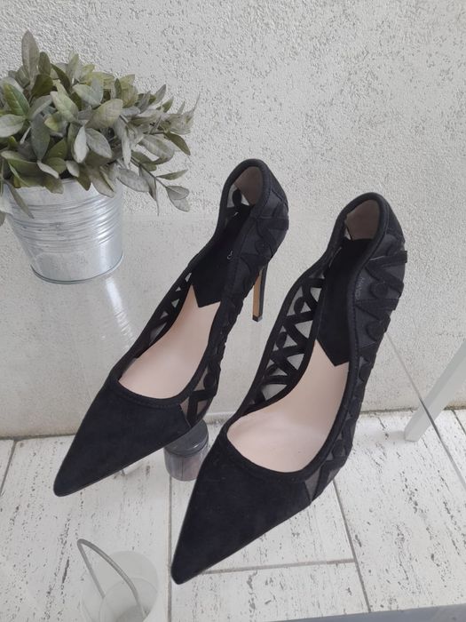 Pantofi negri nr 38 Mango