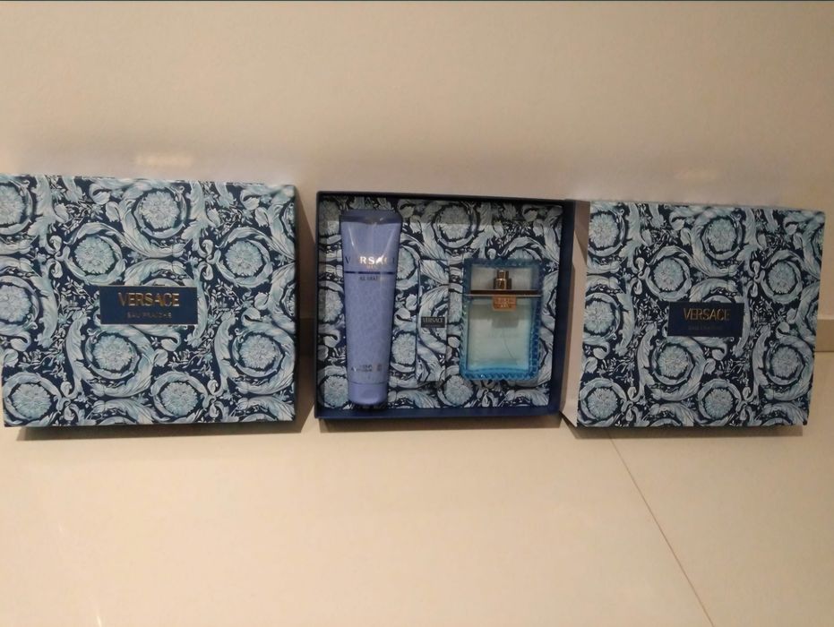 Set VERSACE - MAN EAU FRAICHE 100ml EDT+10ml EDT+150ml Gel dus