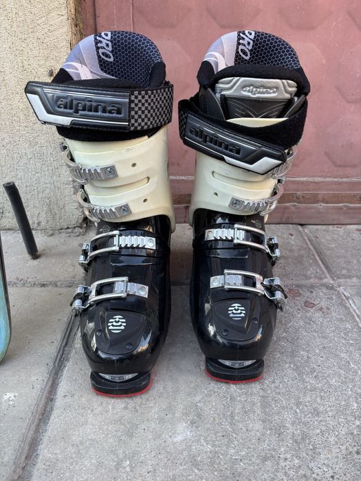 Комплект ски (167см) + ски обувки (размер 8.5) Употребявани