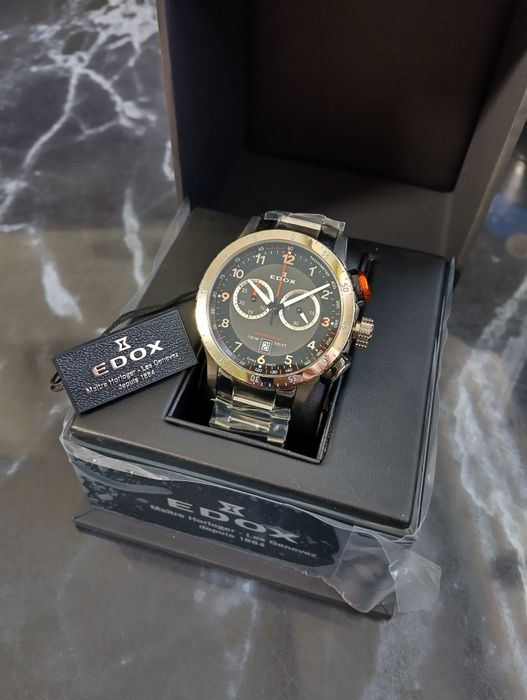 Edox Chronorally 1 Chronograph Едокс мъжки часовник