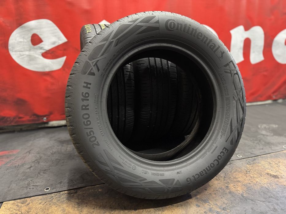 205 60 16, Летни гуми, Continental EcoContact6, 4 броя