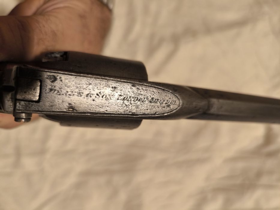 Перкусионен револвер. Колекционерско оръжие, пушка, пистолет