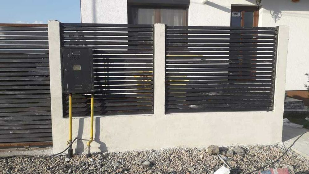 Garduri din panou stil jaluzele de diferite modele si dimensiuni