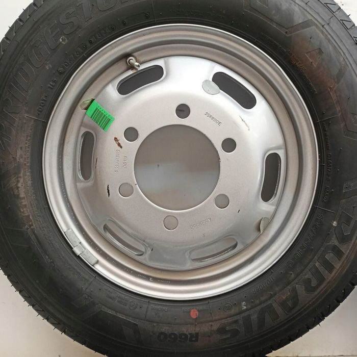 6бр.Оригинални джанти 16" 6x170 за ДВОЙНА ГУМА Iveco Daily(2000-2025)